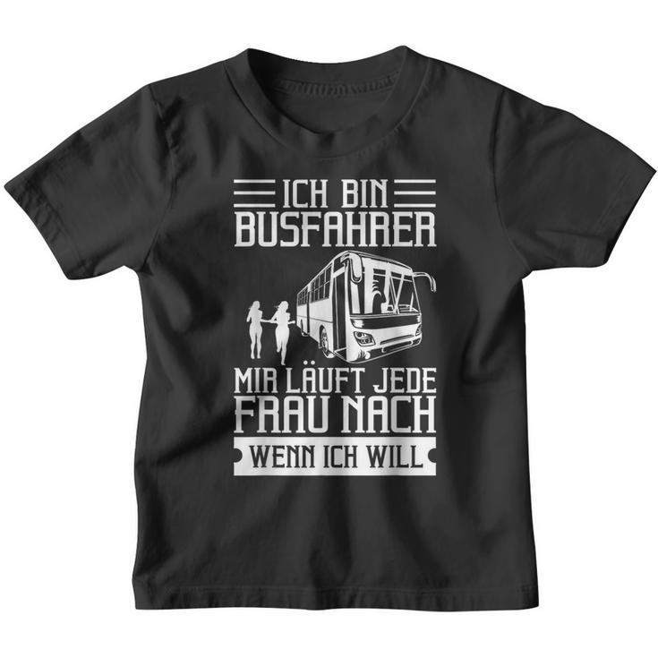 Busfahrer Lustig Bus Fahren Linienbus Modell Linienbusfahrer Kinder Tshirt