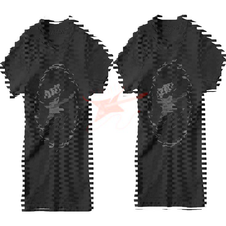 Camisa Heavy Rock Band Para Hombre Guitarra Djent Manga Larga Camiseta niño