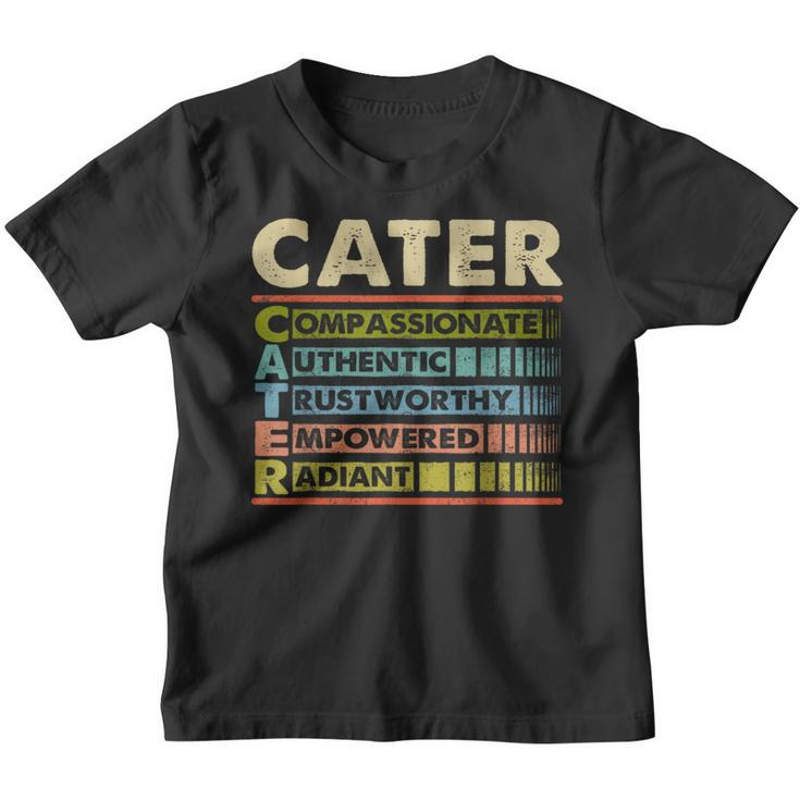 Cater Family Name Cater Last Name Team Youth T-shirt
