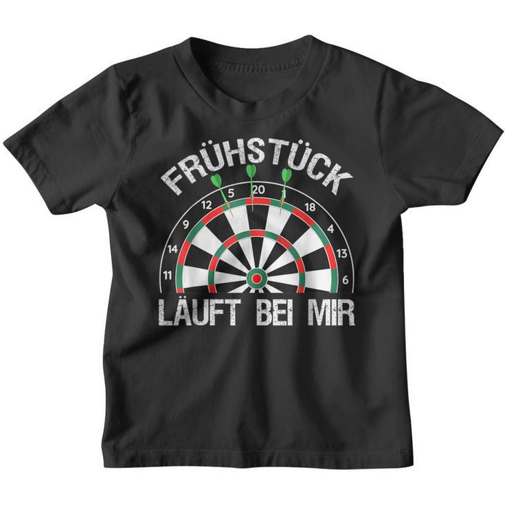 Dart Breakfast 26 Breakfast Fun Darts Kinder Tshirt