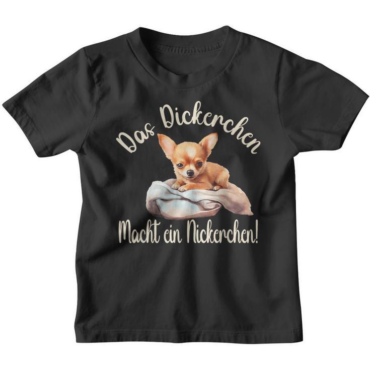 Das Dickerchen Macht Ein Nickerchen Macht Ein Nickerchen Kinder Tshirt