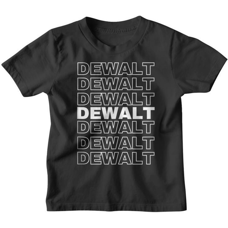 Dewalt Proud Family Retro Reunion Last Name Surname Youth T-shirt
