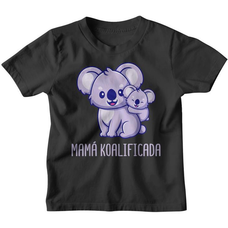 Día De La Madre Koalificada Mamá Hija Hijo Madre Camiseta niño