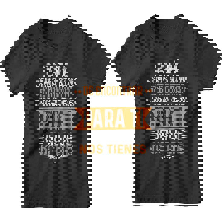 Día Del Padre E Hijo E Hija Para Mejor Padre Papá Camiseta niño