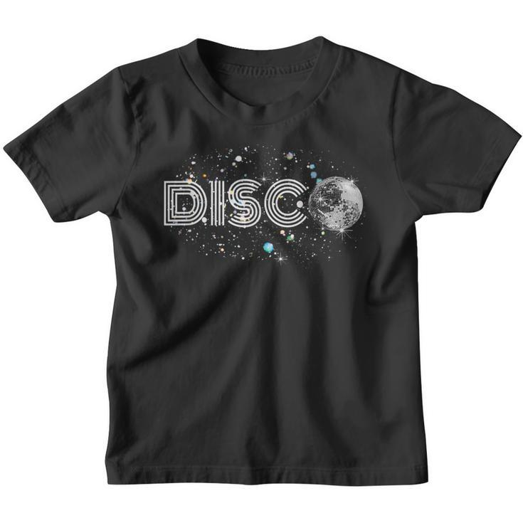 And Disco Ball Club Retro Kinder Tshirt