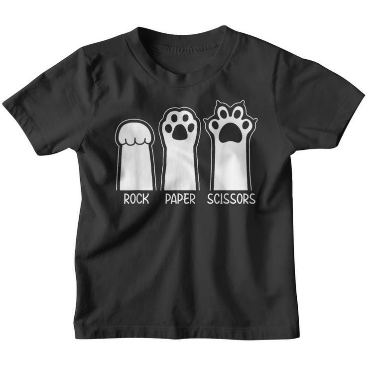 Divertidas Tijeras De Papel Para Gatos Y Amantes De Los Gatos Camiseta niño