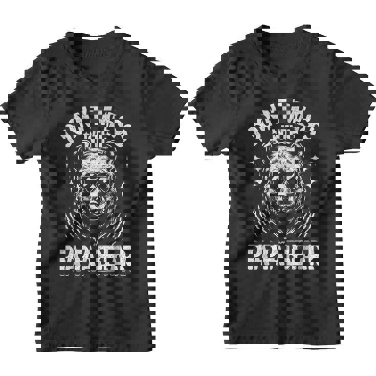 Divertido Papá Oso No Te Metas Con Papá Bear Divertido Día Del Padre Camiseta niño