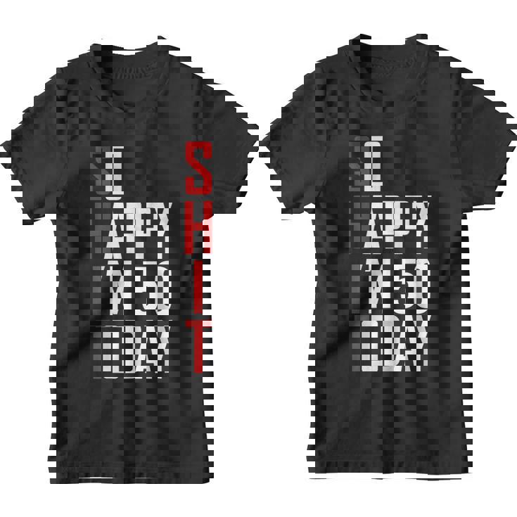 Divertido Regalo De 50 Cumpleaños – Hilarious 50 Years Cuss Word Camiseta niño
