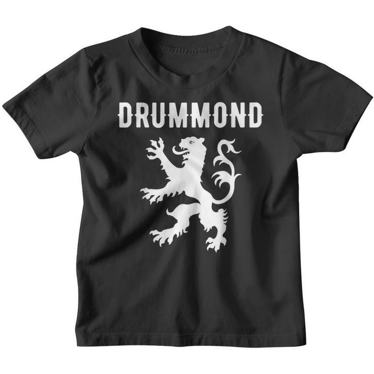 Drummond Clan Scottish Family Name Scotland Heraldry Youth T-shirt