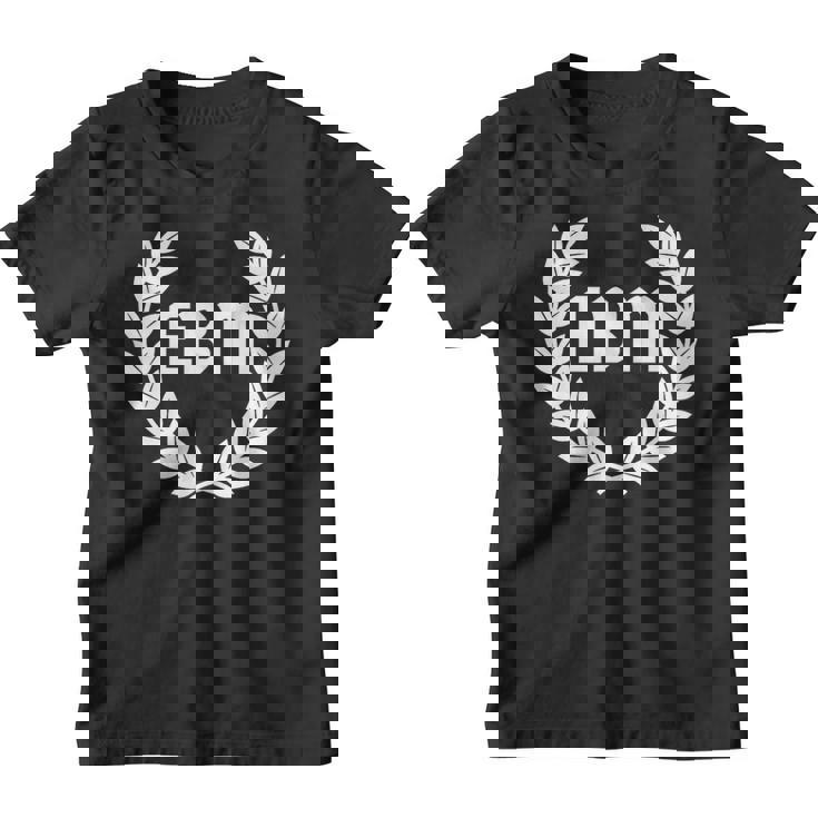 Ebm Electronic Body Music Old School Front Camiseta niño