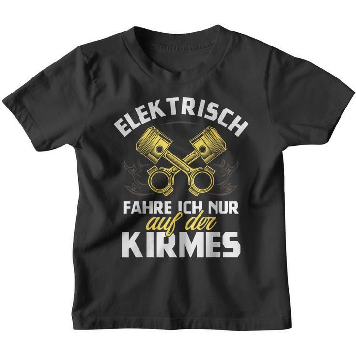 Elektrisch Fahren Wir Nur Auf Der Kirmes I Love Co2 Kinder Tshirt