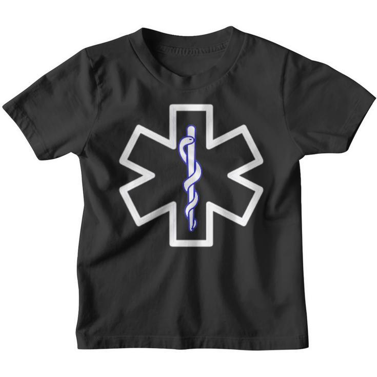 Emt Paramedic 911 Hero Lifesaver Kinder Tshirt