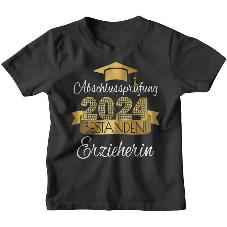 Erzieherin I Prüfung Bestanden Ausgelernt Study Training Kinder Tshirt