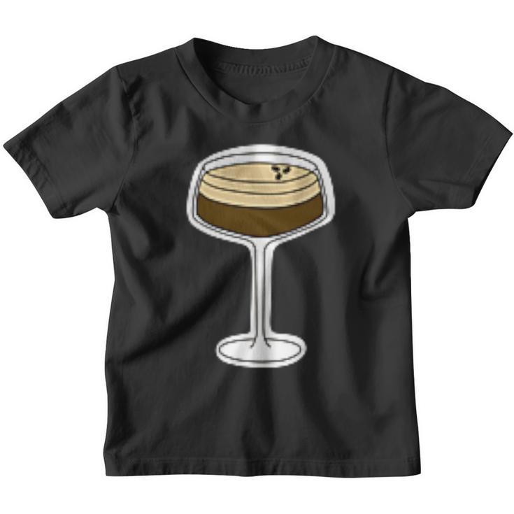 Espresso Martini Logo Kinder Tshirt