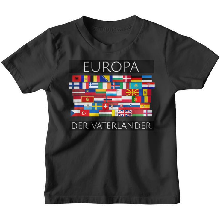 Europe Der Faterländer Anti-Eu Kinder Tshirt