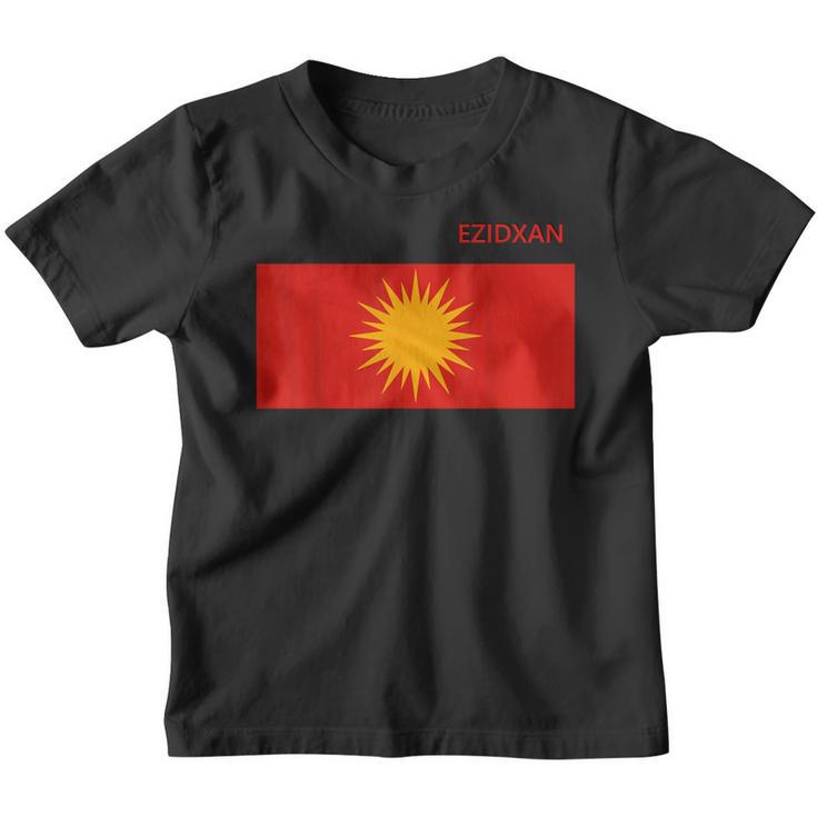 Ezidi Flag Yezidiintage Kinder Tshirt