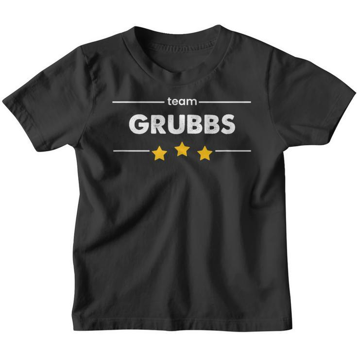 Family Name Surname Or First Name Team Grubbs Youth T-shirt