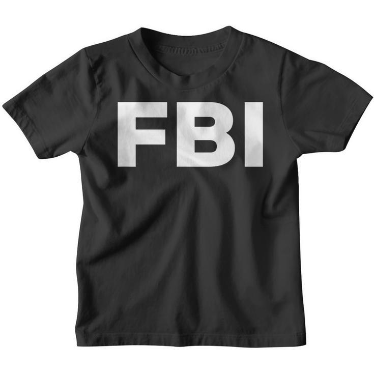 Fbi Logo Federal Bureau Of Investigation Kinder Tshirt