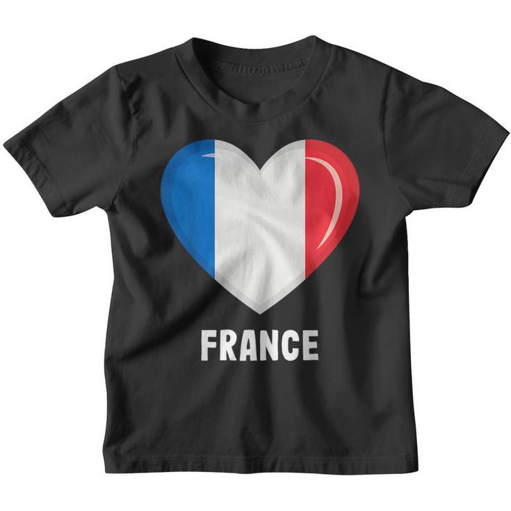 French France Flag Kinder Tshirt