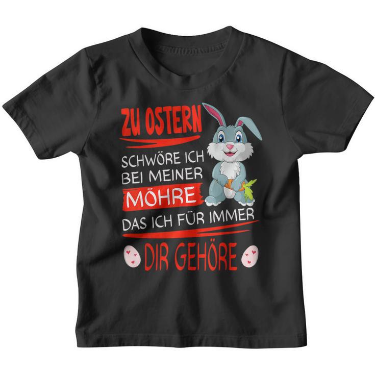 With Easter Bunny Zu Ostern Das Ich Für Immer Dir Gehörre Kinder Tshirt