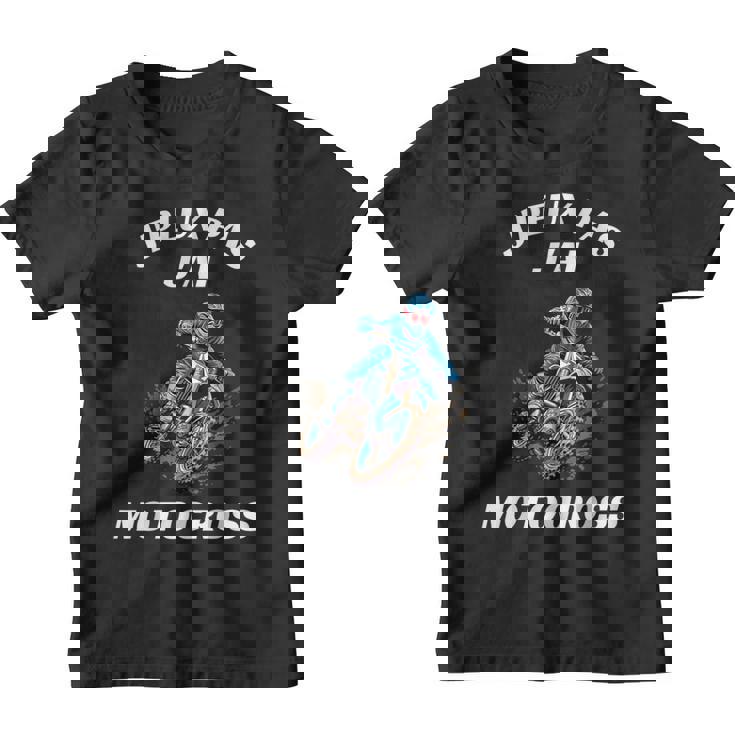 J'peux Pas J'ai Motocross Humour Motard Moto Cross Youth T-shirt