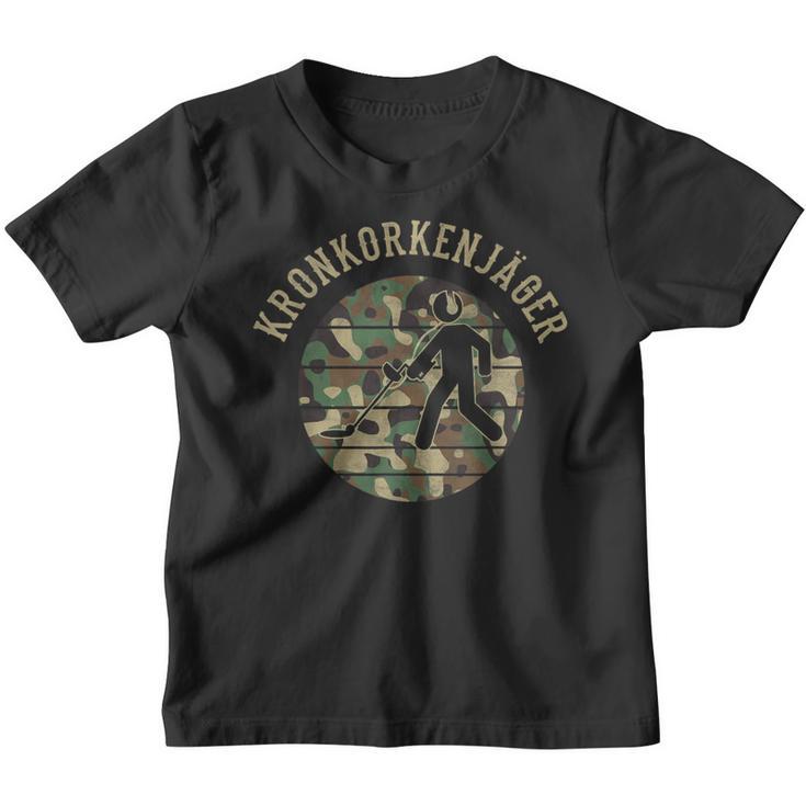 Sondengänger Sondler Probe Metal Detector Kinder Tshirt