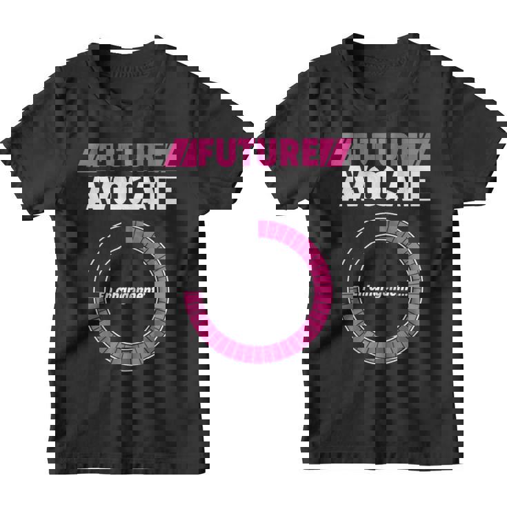 Future Avocate Études Profession Métier Droit Justice Youth T-shirt