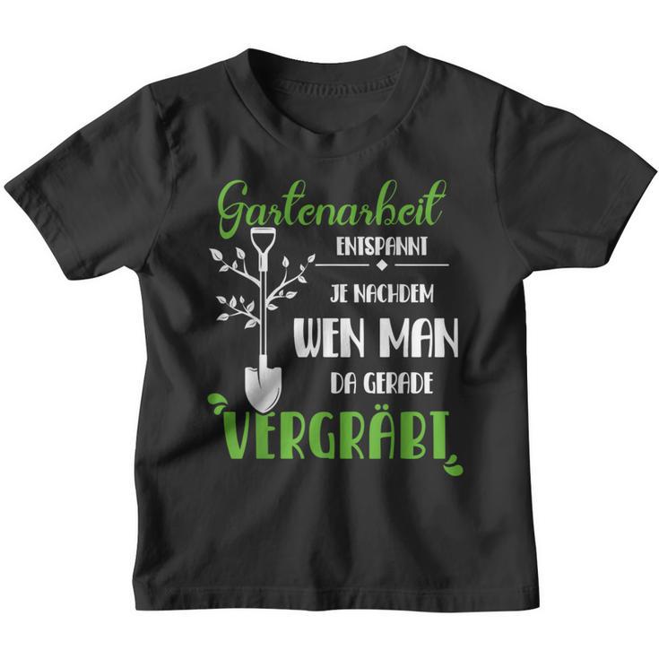 Gardening Relaxed Kinder Tshirt