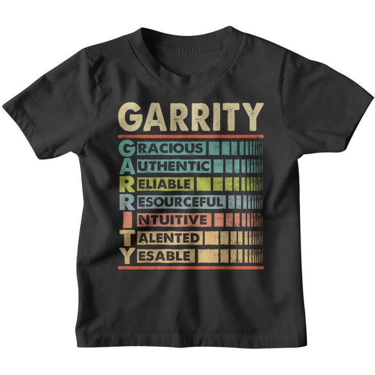 Garrity Family Name Garrity Last Name Team Youth T-shirt