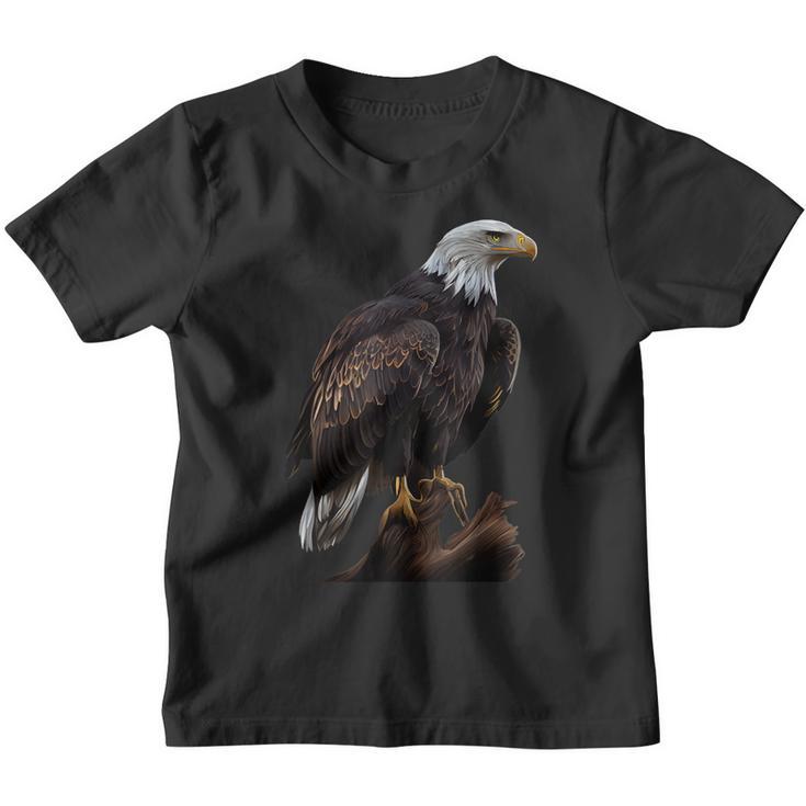 Genuine Eagle Sea Eagle Bald Eagle Polygon Eagle Kinder Tshirt