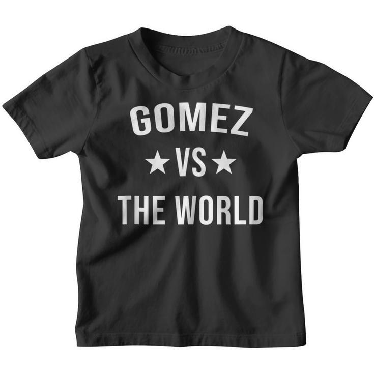 Gomez Vs The World Family Reunion Last Name Team Custom Youth T-shirt