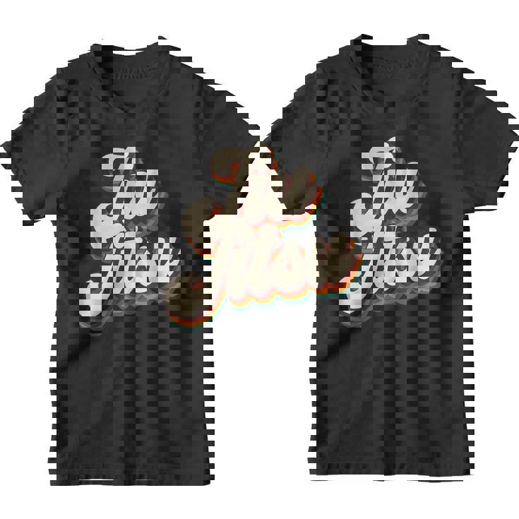 Gráfico Retro De Jiu Jitsu Jiu Jitsu Camiseta niño