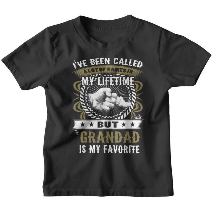 Grandad Is My Favorite Name Fathers Day For Men Youth T-shirt