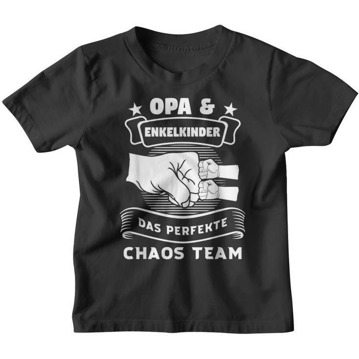 Grandpa & Grandchildren S Kinder Tshirt