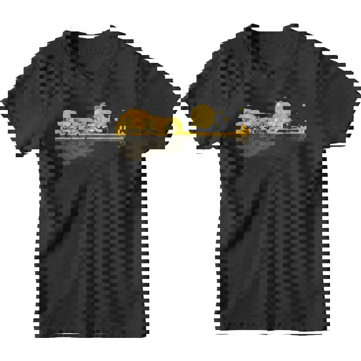 Guitarra Naturaleza Rockstar Guitarrista Traje Musical Camiseta niño