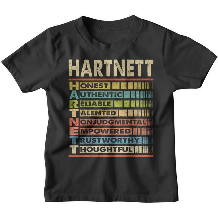 Hartnett Family Name Hartnett Last Name Team Youth T-shirt