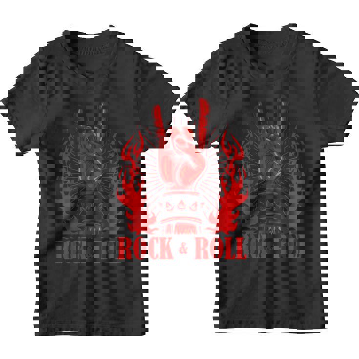 Heavy Metal Guitare Death Metal Rock N Roll Music Youth T-shirt