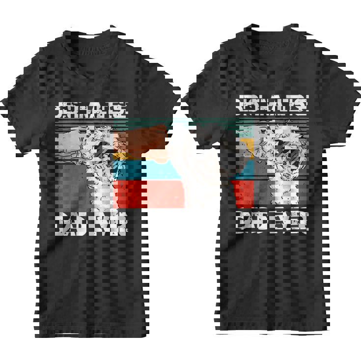Hombre Best Maltese Dad Ever Camiseta niño