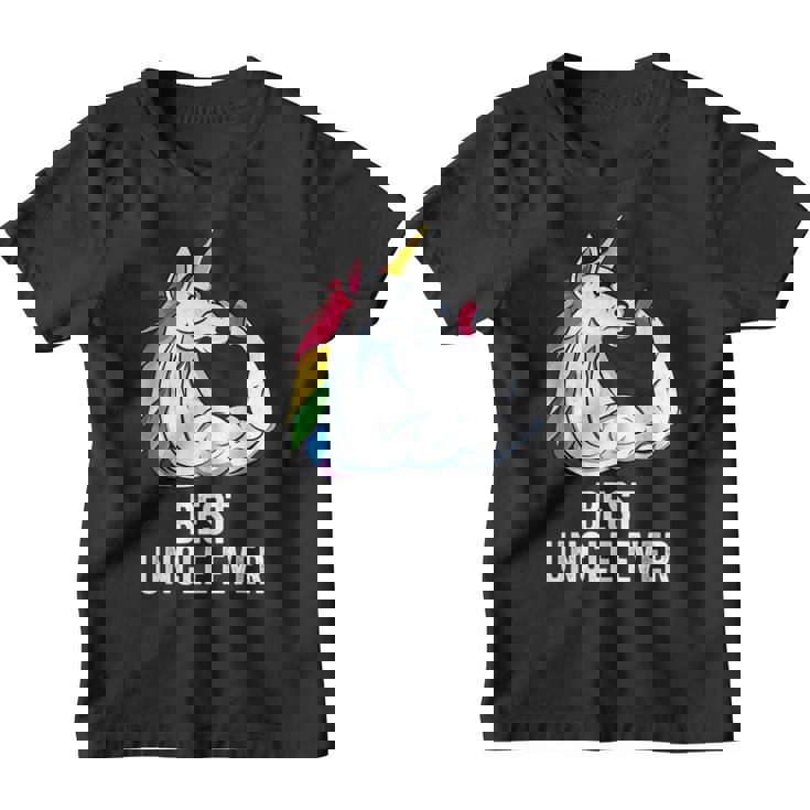 Hombre La Mejor Ropa De Un Tío De Unicornio Best Uncle Ever Camiseta niño