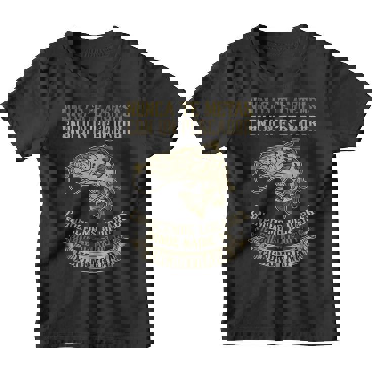 Hombre Pesca Nunca Te Metas Con Un Pescador Fishing Camiseta