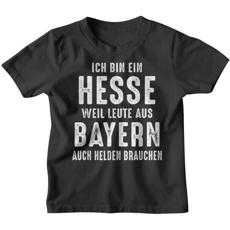 Ich Bin Ein Hesse Saying Frankfurt Fan Kinder Tshirt