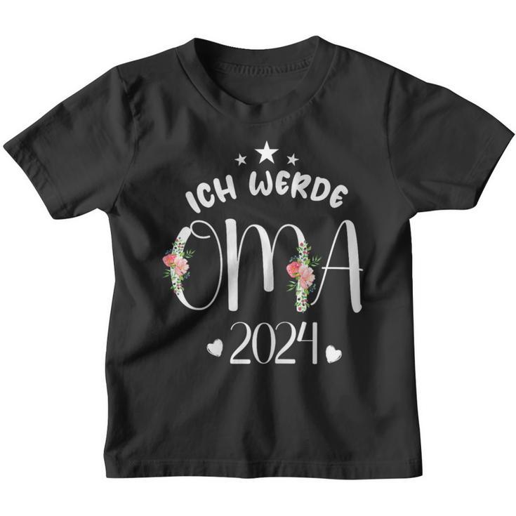 Ich Werde Oma 2024 Ich Werde Die Beste Oma Der Welt 2024 Kinder Tshirt