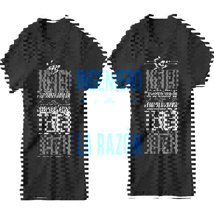 Ingeniero Soy Ingeniero Asume Que Siempre Tengo La Razón Camiseta niño