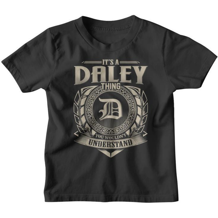 It's A Daley Thing You Wouldn't Understand Name Vintage Youth T-shirt