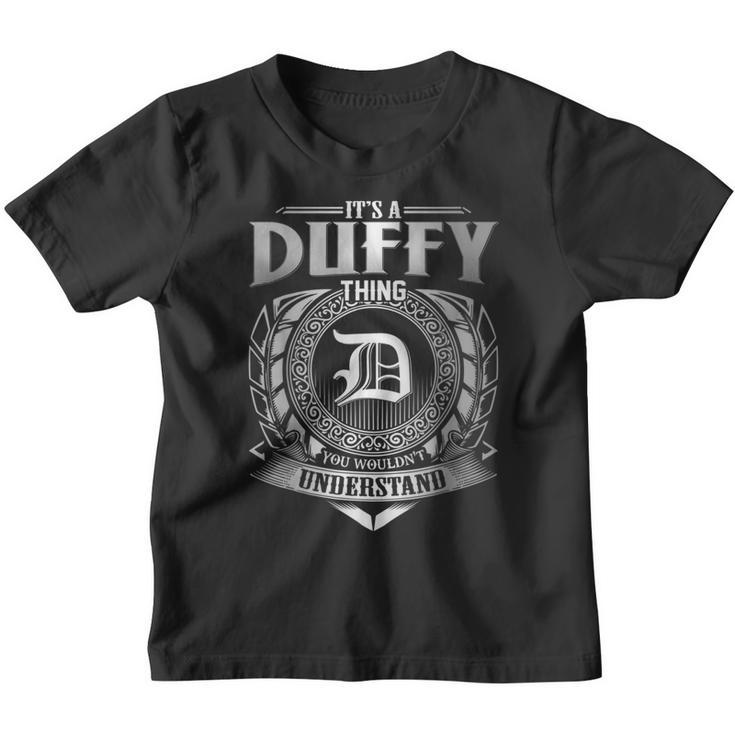 It's A Duffy Thing You Wouldn't Understand Name Vintage Youth T-shirt
