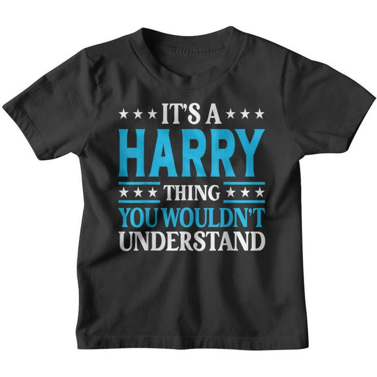 It's A Harry Thing Surname Team Family Last Name Harry Youth T-shirt