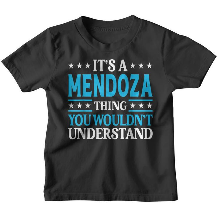 It's A Mendoza Thing Surname Family Last Name Mendoza Youth T-shirt