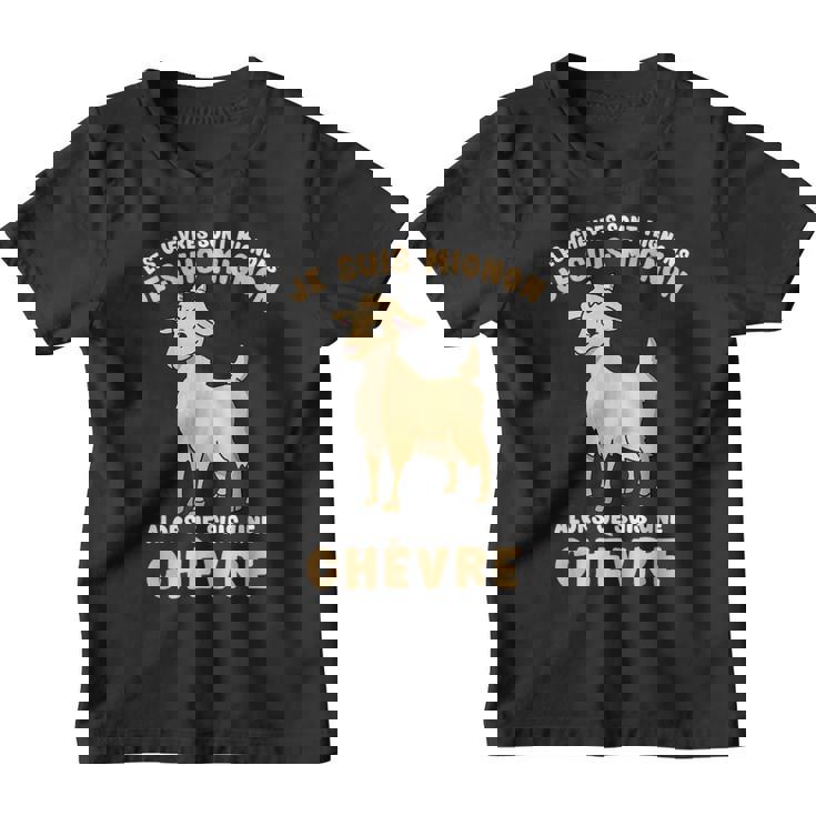 Je Suis Mignon Je Suis Une Chèvre Youth T-shirt