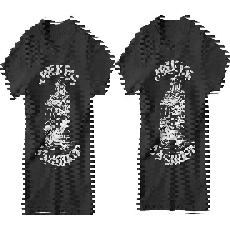 J'peux Pas J'ai Scooter Humour Cadeau Moto Motards Youth T-shirt