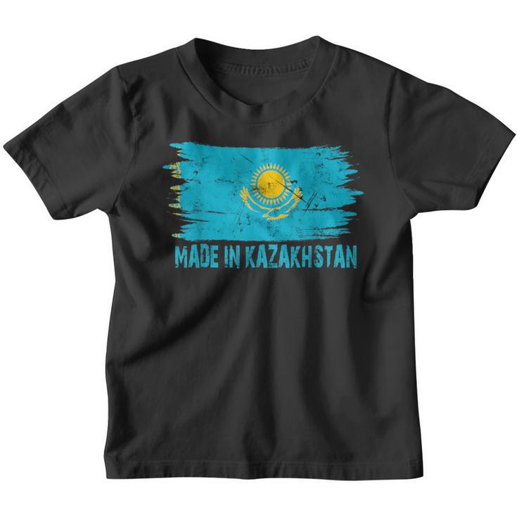 Kazakhstan Flag Kinder Tshirt